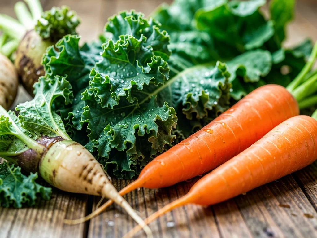 Greens and veg